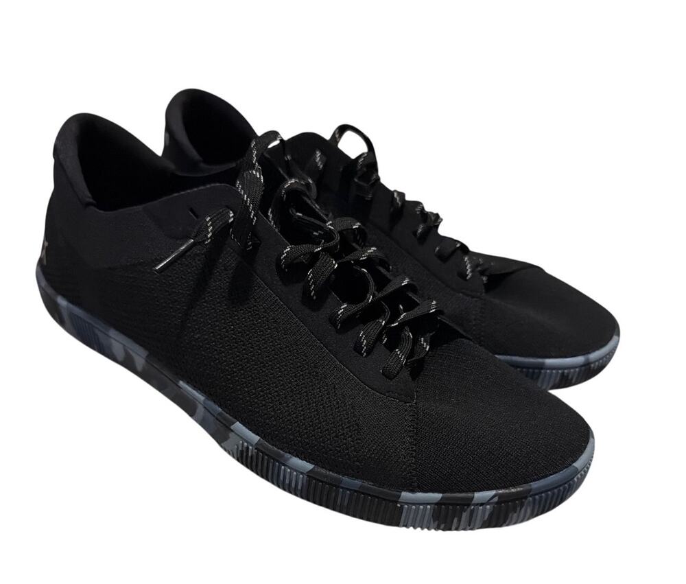 Flux Footwear Adapt Trainer Black Camo Barefoot Shoes Men's 12 Women's 13